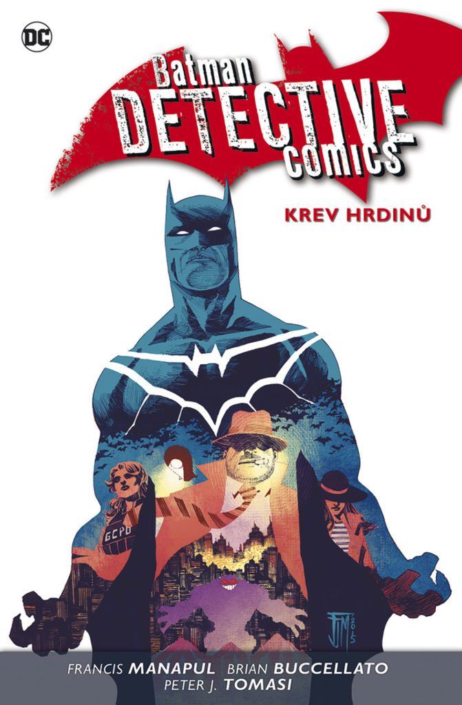 Batman Detective Comics 8, Krev hrdinů, komiks