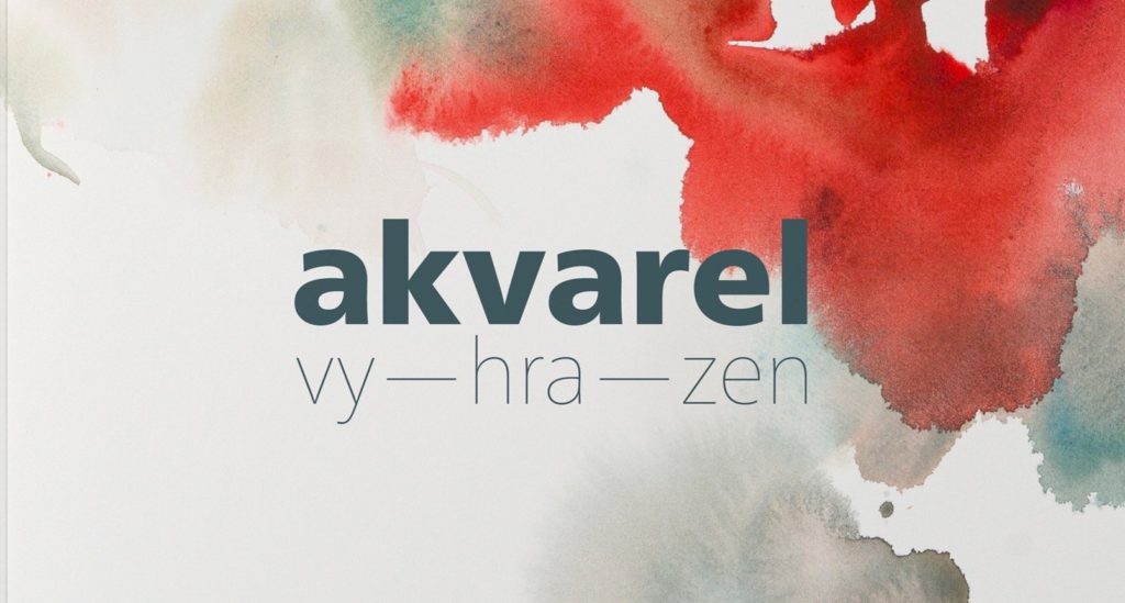 Akvarel vy - hra - zen | Klára Stodolová