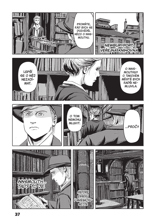 Stín nad Innsmouthem H. P. Lovecrafta