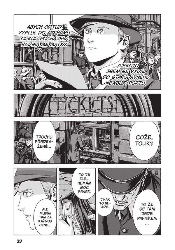 Stín nad Innsmouthem H. P. Lovecrafta